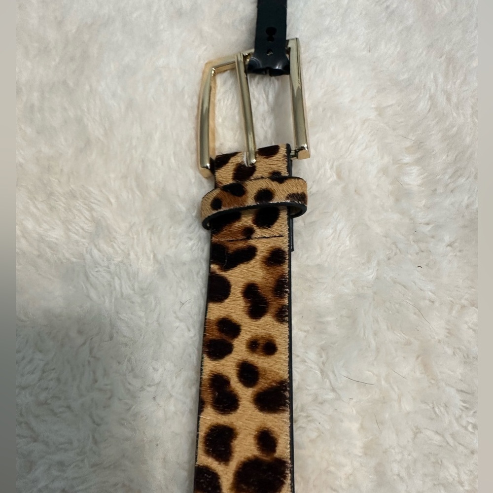 XS Express Cheetah Print Belt NWT